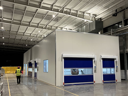 鄭州智驅(qū)科技固定噴漆房項目