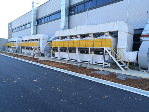 湖南益陽(yáng)催化燃燒廢氣凈化項(xiàng)目