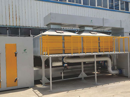 金太陽(yáng)催化燃燒廢氣凈化項(xiàng)目