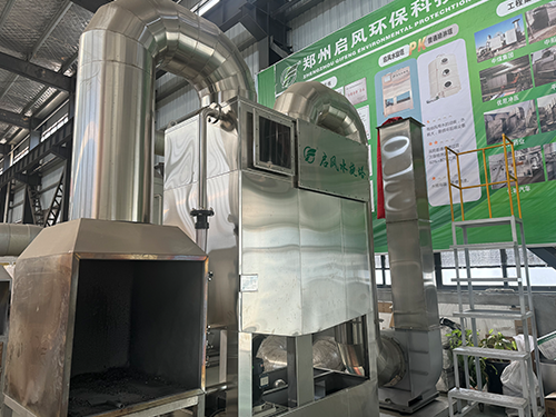 投料口粉塵處理設(shè)備首選：?jiǎn)L(fēng)水旋塔高效解決方案